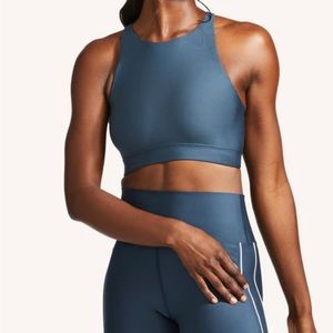 Peleton Womens Show up High Neck Sports Bra